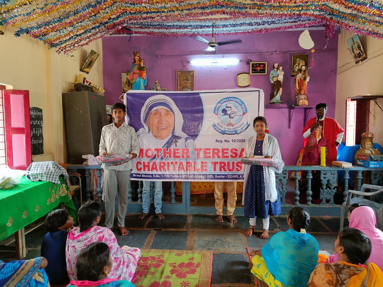 Chigurupadu (July 2022) — College bags and notebooks